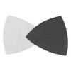 uxcell Triangular Sandpaper Hook and Loop Triangle Sanding Pad Fit