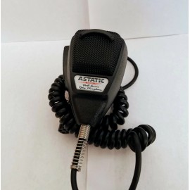 Astatic 636LB1 636L CB/Ham Mic + Gear Keeper RT3-4112 Black Mic Hanger Combo Kit