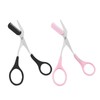 SHULLIN Pack of 2 Eyebrow Trimmer Scissors Beauty Eyebrow Scissors