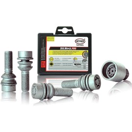 Fits Porche Cayenne Models 2003 To 2024 Heyner Germany Stil Block PRO Locking Wheel Nuts M14x1.5 Set 4 Locks Thatcham Quality Assured Bolts 299/5