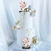 Decoración para tartas de vaca, lindas decoraciones para tartas de