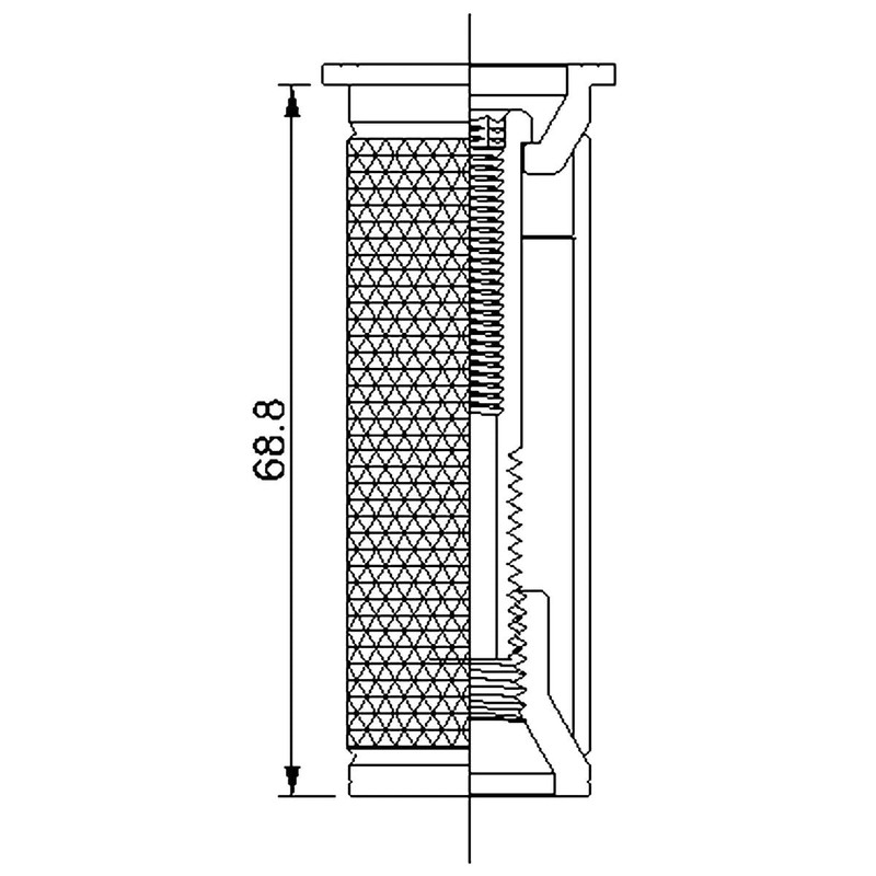 Deda Elementi Spadca Expander Bung, Silver, 23.5x70mm (1 1/8")