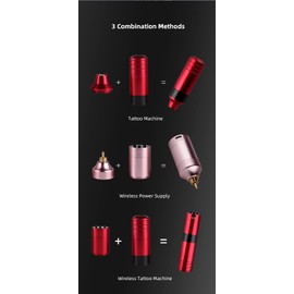 Phantom Rechargeable Rotary Tattoo Pen (Black)