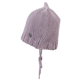 Sterntaler Baby Girl Knitted Hat Baby Knitted Hat Cat Ear, purple