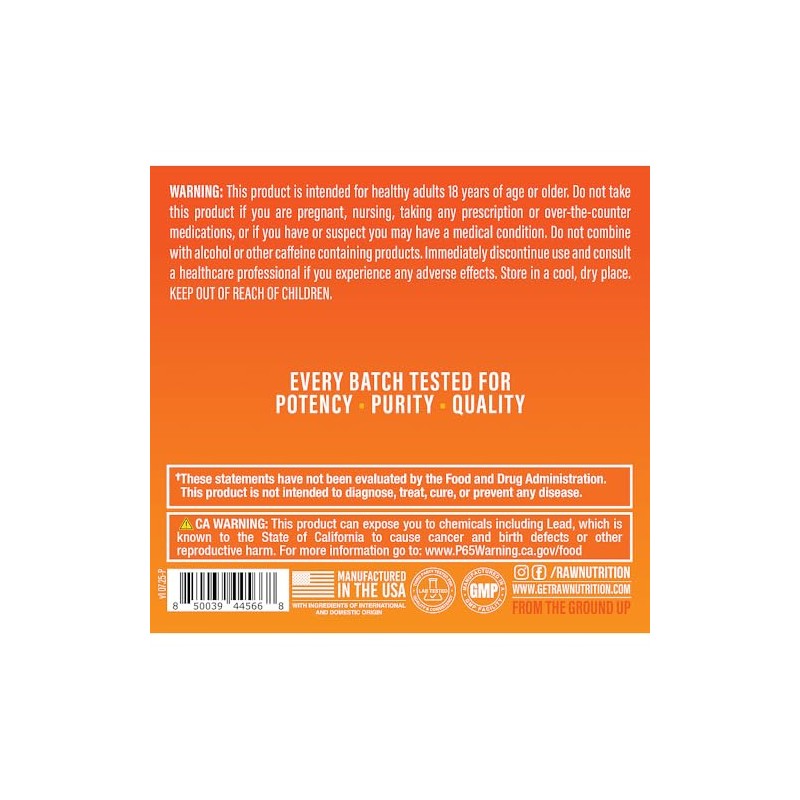 Raw cbum essential pre workout pre entrenamiento 30 servicios sabor