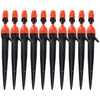 VooGenzek 10 Pieces Dripper Adjustable Irrigation Dripper Set, Adjustable Drip