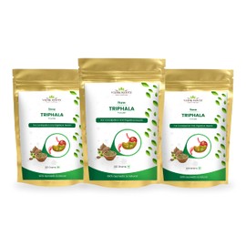 Vedikroots Vedikroots Triphala Powder/Churn - The Natural Solution for Constipation & Gas Relief | Good for Reducing Face Acne| Enriched with Essential Nutrients (300g)
