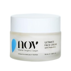 NOV Natural Organic Vegan Ultimate Face Cream – Hydrating Anti-Aging Moisturizer, Lightweight Formula for Smooth & Radiant Skin, Suitable for Sensitive Skin