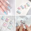 Nail Glitter Sequins - Shining Fingernail Parts - Waterproof Heart-Shape