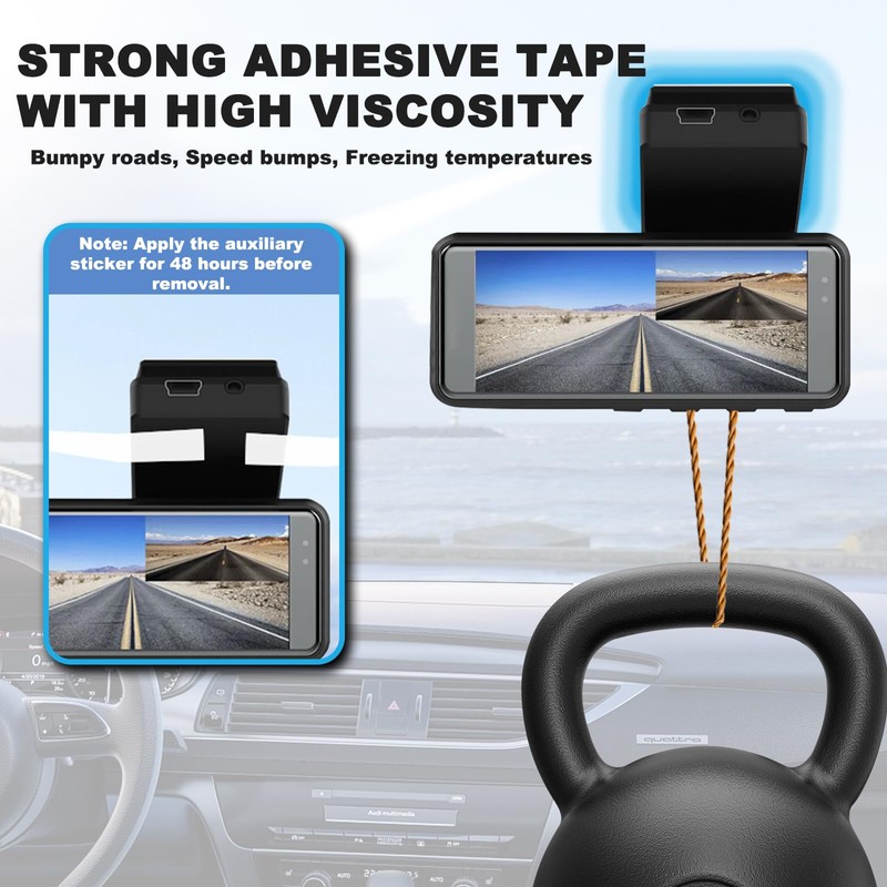 ILKCC Very High Bond Sticky Adhesive Pad for Dash Cam