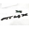 GMC 1PC Gloss Black Rear Tailgate AT4X OVERLAY Emblems 2023-2024