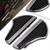 Unbranded Defiance Rear Passenger Footpegs Floorboards Pedal For Harley Street