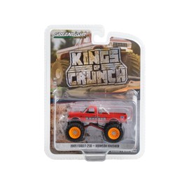 1989 F-250 Monster Truck Red Krimson Krusher Kings of Crunch Series 13 1/64 Diecast Model Car by Greenlight 49130F