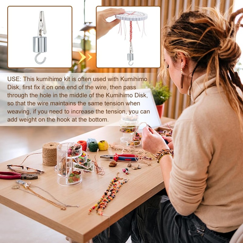 AHANDMAKER 2 Stück Krokodilklemmen Aus Eisen Mit Haken, 2 Stile,