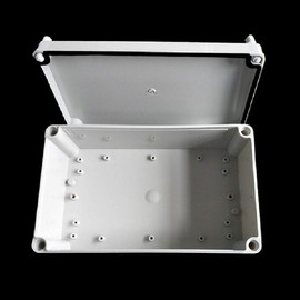 Junction Box 100mm x 100mm x 75mm ABS Enclosure Waterproof White