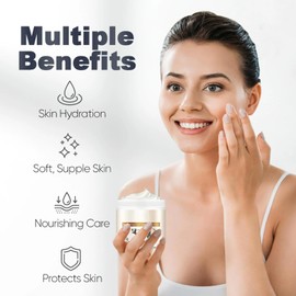 Beef Tallow Balm, Nourishing Rejuvenating Cream, Talg für Hautpflege, für Gesicht und Körper Schlagsahne Moisture, für Tiefe Feuchtigkeitspflege, Beruhigende Linderung, cream4-8
