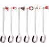 ESRISE Christmas Coffee Spoon, Christmas Coffee Spoon, Stainless Steel Coffee