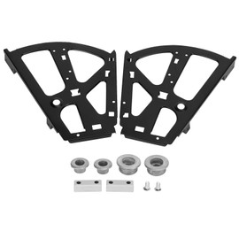 Shoe Cabinet Hinge, 2 Pieces 2 Layers Shoe Cabinet Flip Plate Frame Shoe Rack Hinges for Shoe Cabinets Rotating Rack Porch Dump Assembly, Black