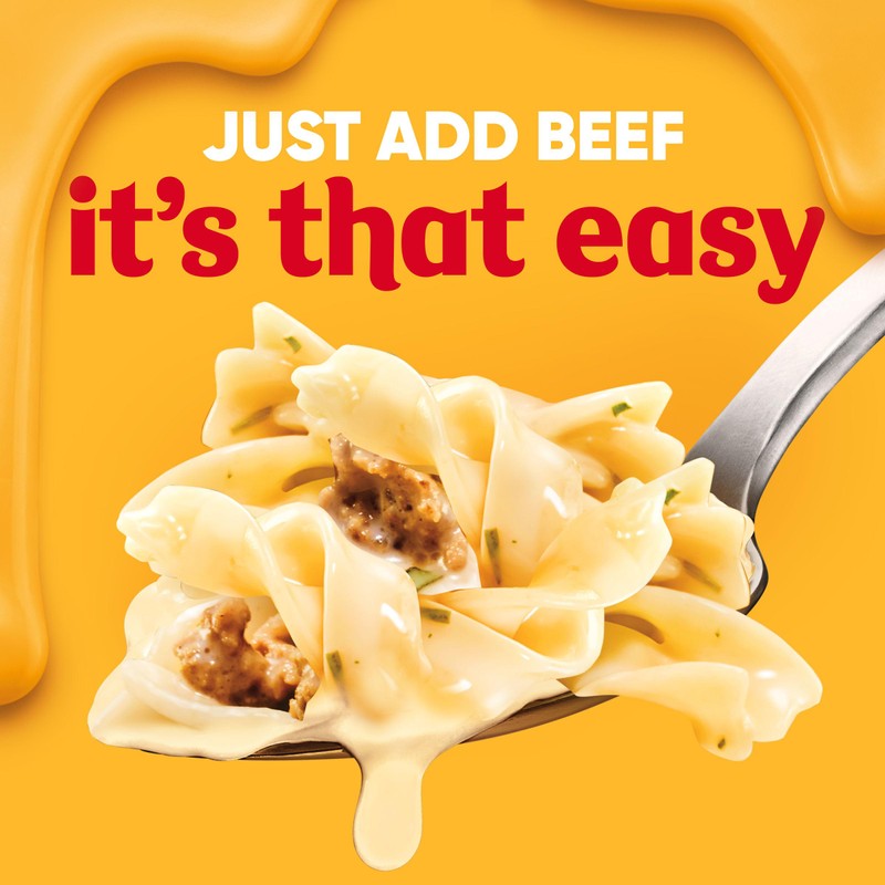 Velveeta Skillets Creamy Beef Stroganoff One Pan Dinner Kit, 11.6