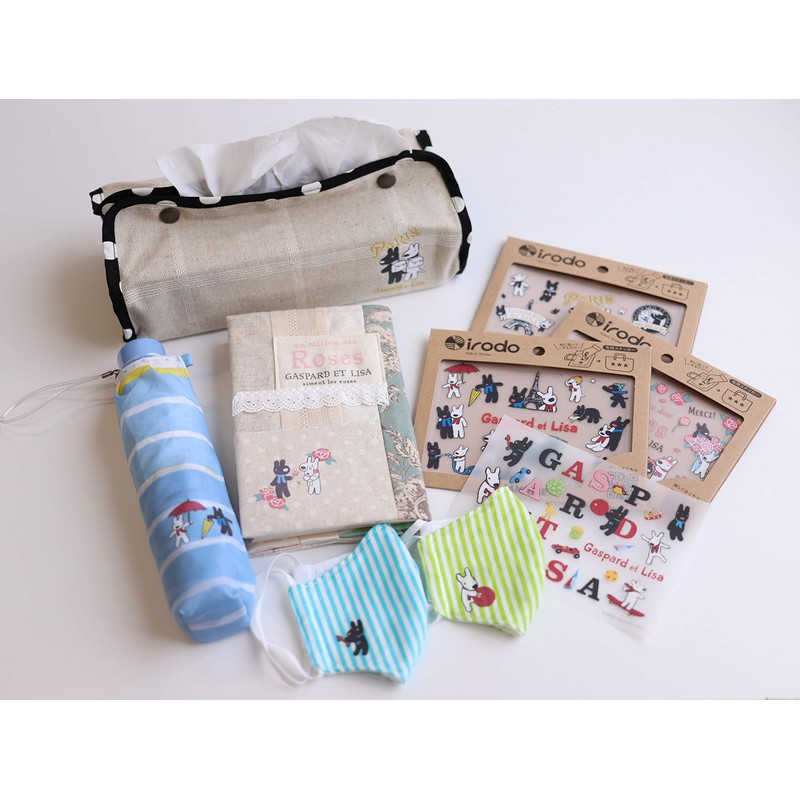 "Lisa and Gas Pearl" [Picnic] irodo x JANOME [No ironing