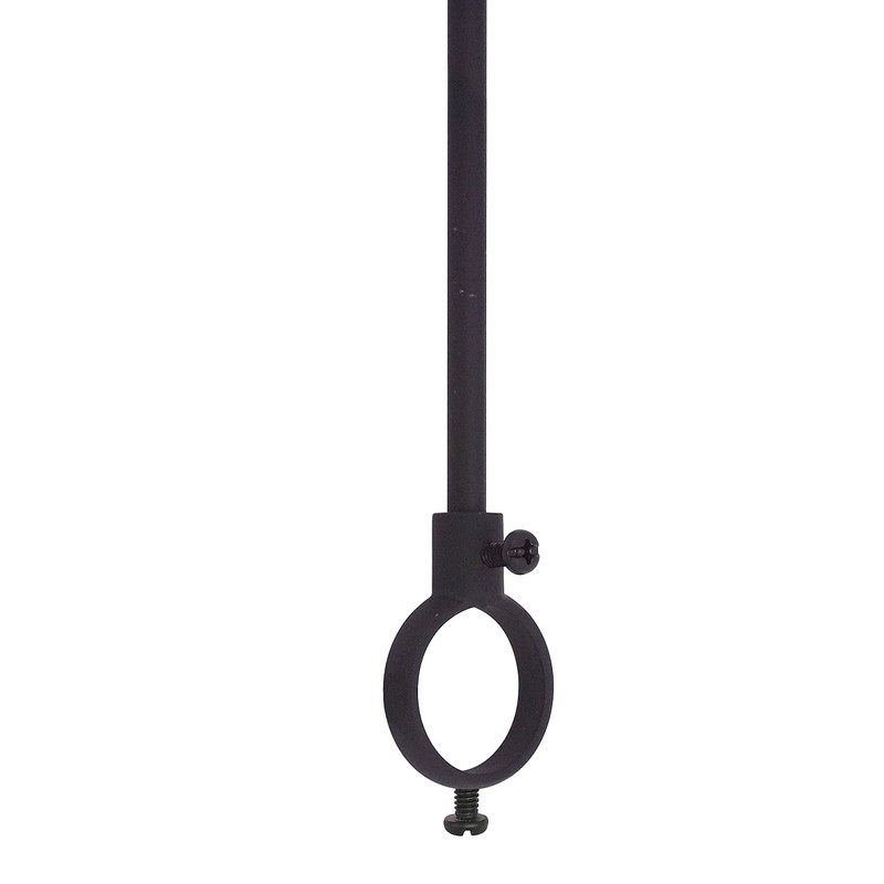 30" Shower Curtain Rod Ceiling Support (Oil Rubbed Bronze)