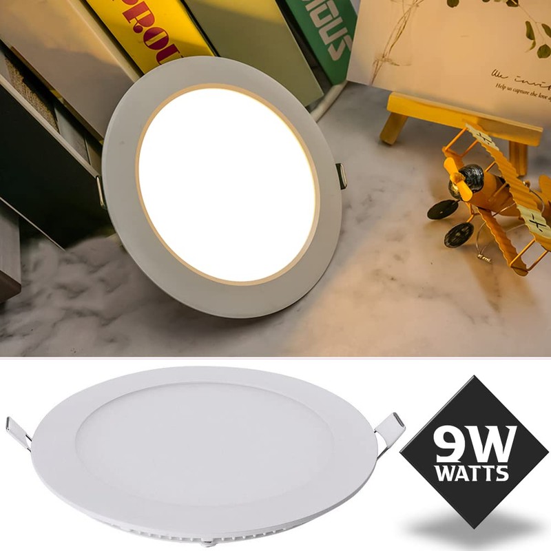 Body-Plus 2 Pack LED Downlights Ceiling, 24w Surface Mounted Panel