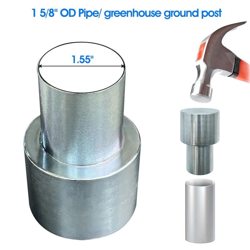 Multi-purposed Ground Rod Driver,Greenhouse Ground Post Driver for Grounding Rods