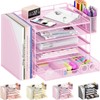 OPNICE Desk Organizers and Accessories, 5-Tier Paper File Organizer with