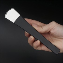 AKOAK  1 Pack Stainless Steel Fan Blade Knife to Remove Dead Skin Black Callus Scraper Multi-Functional Home Pedestal Tool