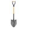 Bon Tool 14-256 Contractor Grade Round Point Shovel with 27-Inch
