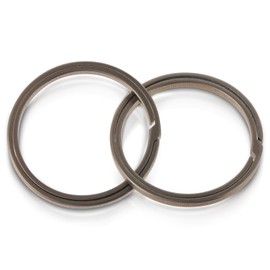 cobee 2 x Titanium Alloy Heavy Duty Key Chain Carabiner Clip, 30 mm