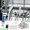Baderke 1 Bottle 1.7 oz Dishwasher Rack Coating/glue with 25