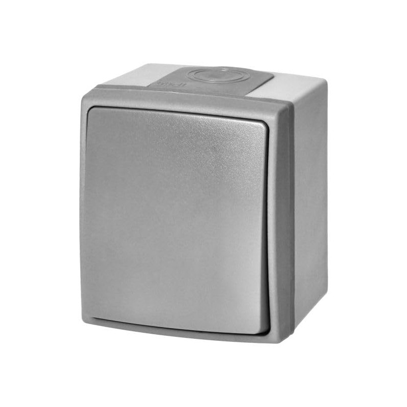 Miratic Surface-Mounted Light Switch with Backlight High-Quality Toggle Switch Surface-Mounted