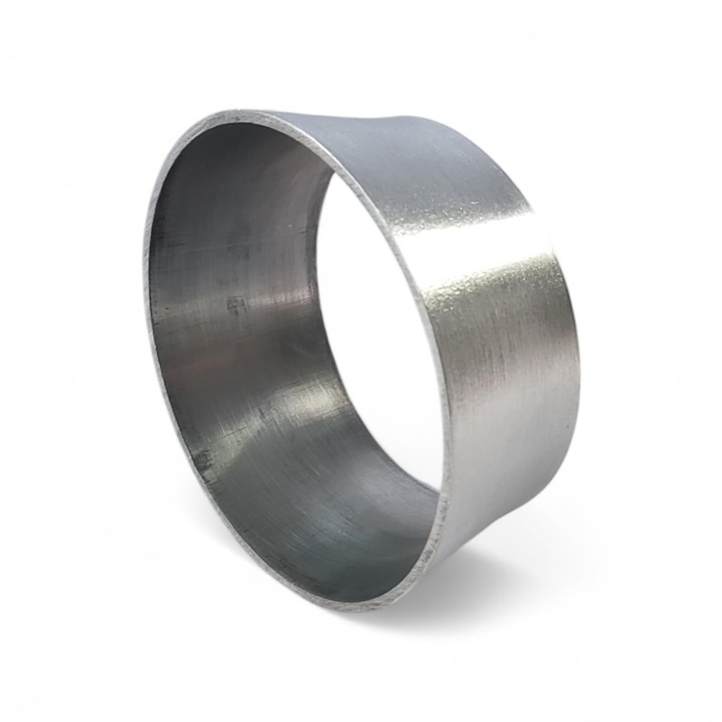 2.5" OD to 3" OD Aluminium Transition