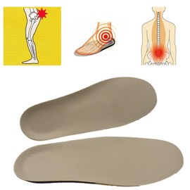 Foot Care Goods.COM Healthy Insole for Lower Back Pain, Shock Absorbing Material Reduces Impact on the Lower Back, 2 Arch Pads to Protect Your Foot Skeleton (Women's L 9.4 - 9.8 inches (24.0 - 25.0