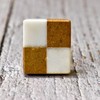 ARTISNO White Rectangular Marble Knob, Modern Cabinet Knob, Decorative Hardware,