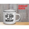 Flairy Land Christian Camper Mug 12oz - Made To Worship