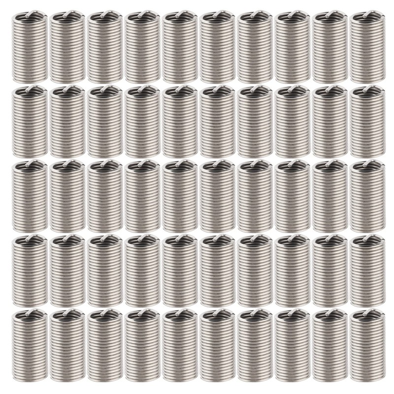 M10 x 1.25 Pack of 50 Threaded Inserts Male Female