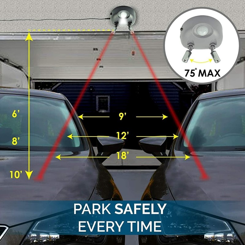 ZONETECH (Garage Parking Laser Guide, 8-Pack)