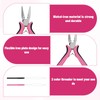 3 PCS Professional Nano Hair Extension Pliers,Hair Extension Pliers for
