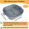 Ausein Paquete de 2 de Silicona para Freidora de Aire,