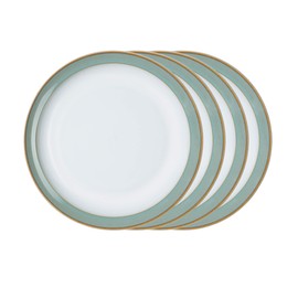 Denby Regency Green Set of 4 Dinner Plate Set, One size
