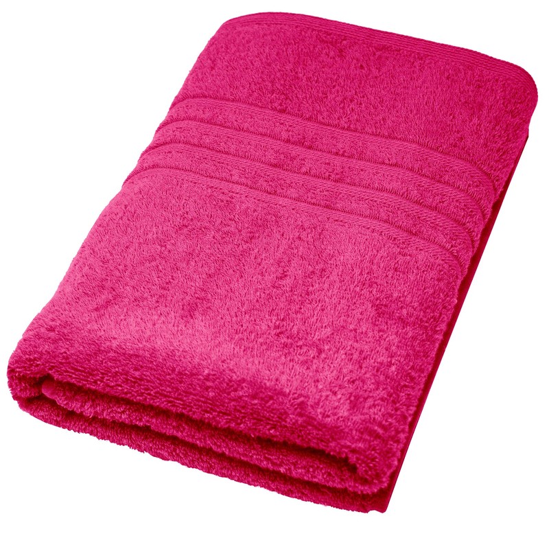 Lashuma London Shower Towel 70 x 140 cm Red Rhubarb