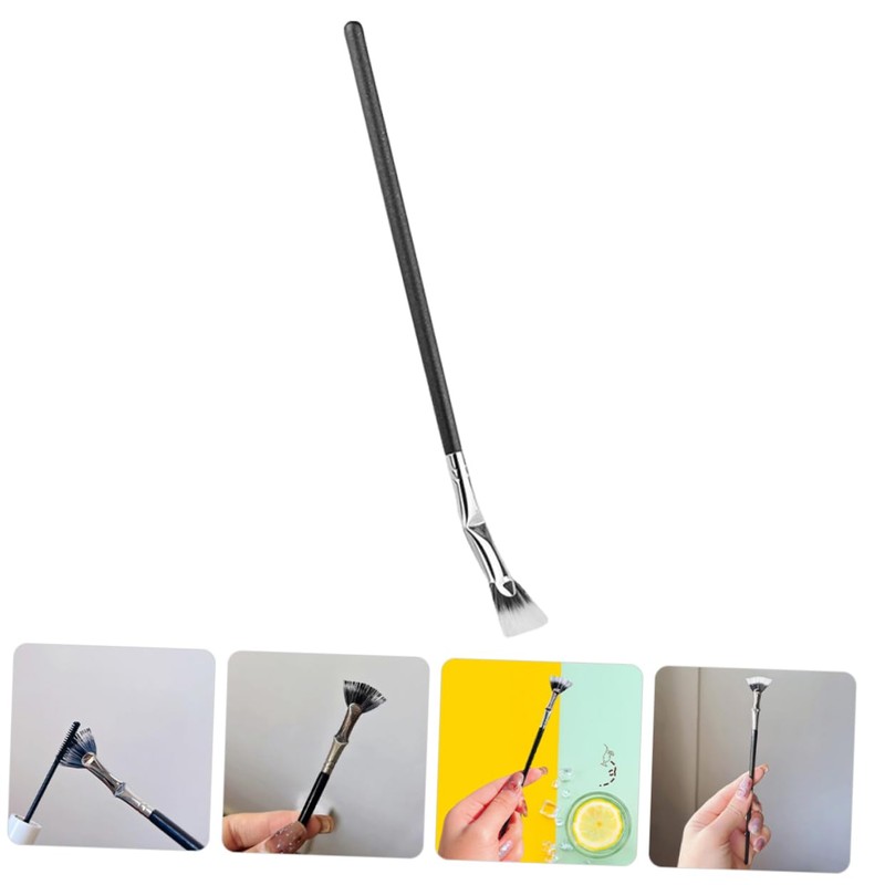Outanaya Eyelash Brush Applicator Tool for Eye Makeup Fan-shaped Design