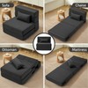 SUYOLS Folding Sofa Bed with Pillow- Convertible Chair Floor Couch