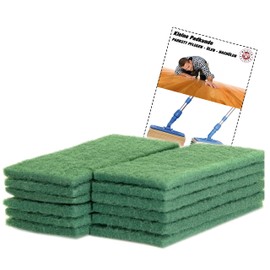 12 x Green Nylon Pads for Handpad Holder and Handle Pad Holder Professional – Economy Set Including Small Hand Pad Customer.