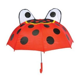 Kids Umbrella - Childrens 18 Inch Rainy Day Umbrella - Ladybug