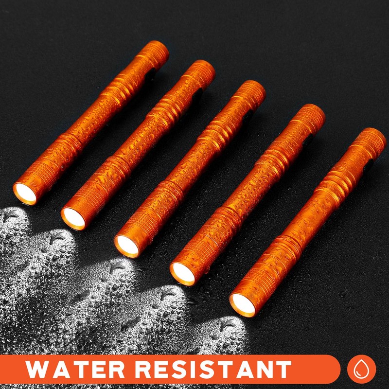 Hortsun 20 Pcs Mini Pen Light Flashlights Pocket Flashlights Pen