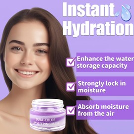 Lip Mask Overnight Lip Sleeping Mask Mini Swirl Lip Balm Day＆Night Coconut Extract Repairing Chapped Cracked Dry Lip Care Nourishing Hydrating Soft Lips Vegan Cruelty-Free Dual-Color 12g Elitzia