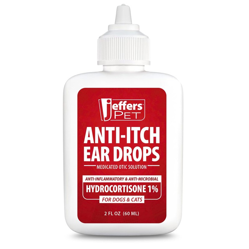 Jeffers Pet Ear Drops for Dogs & Cats – Ear